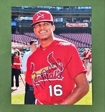 DELVIN PEREZ AUTOGRAPHED SIGNED 8X10 PHOTO ST. LOUIS CARDINALS