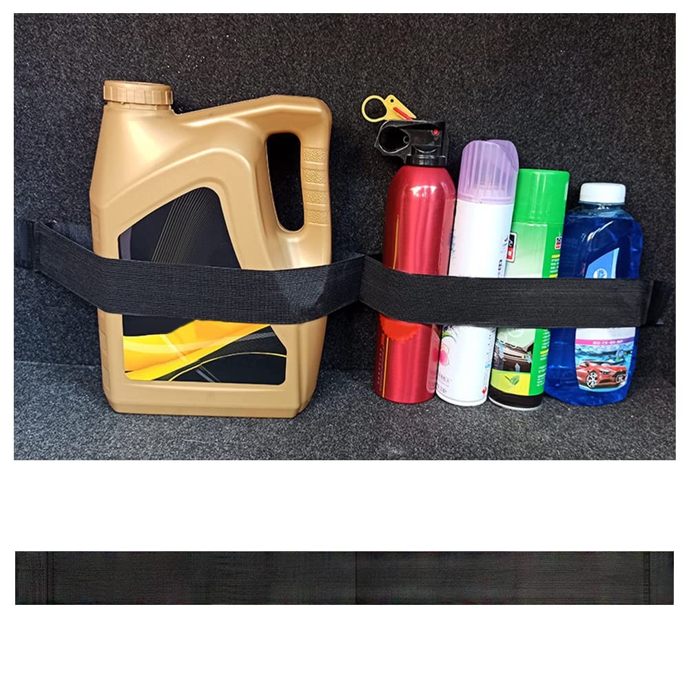 Organizer - Auto 80cm con 2 Tasche Elastico Portaoggetti Bagagliaio Auto Multiuso - Miniatura 13