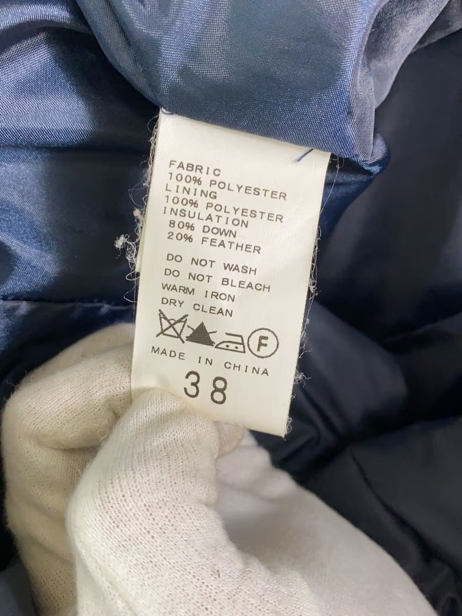 FRAMeWORK Down Jacket, Size 38, Polyester, NVY, S… - image 4