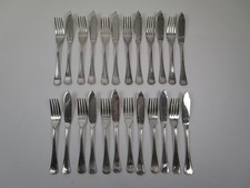 Christofle - America / Luc Lanel - 12 posate da pesce - come nuove