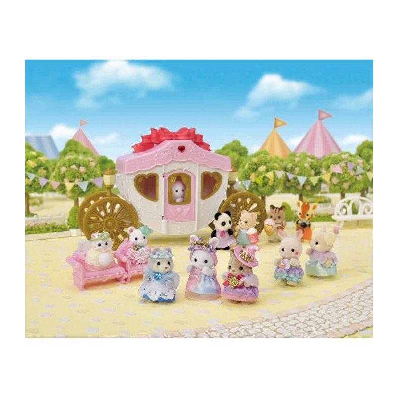 La parade des bébés en costumes de princesse cadeau d'anniversaire Sylvanian