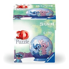 Ravensburger RVB11599 Puzzle da 54 Pezzi 3D - Puzzle Ball: Stitch & Angel 