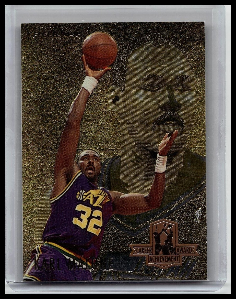 1994-95 Fleer - Career Achievement Award Karl Malone #2