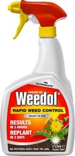 Weedol Rapid Weedkiller Ready To Use 1 Litre Natural Garden Weed Control 7.85 per litre
