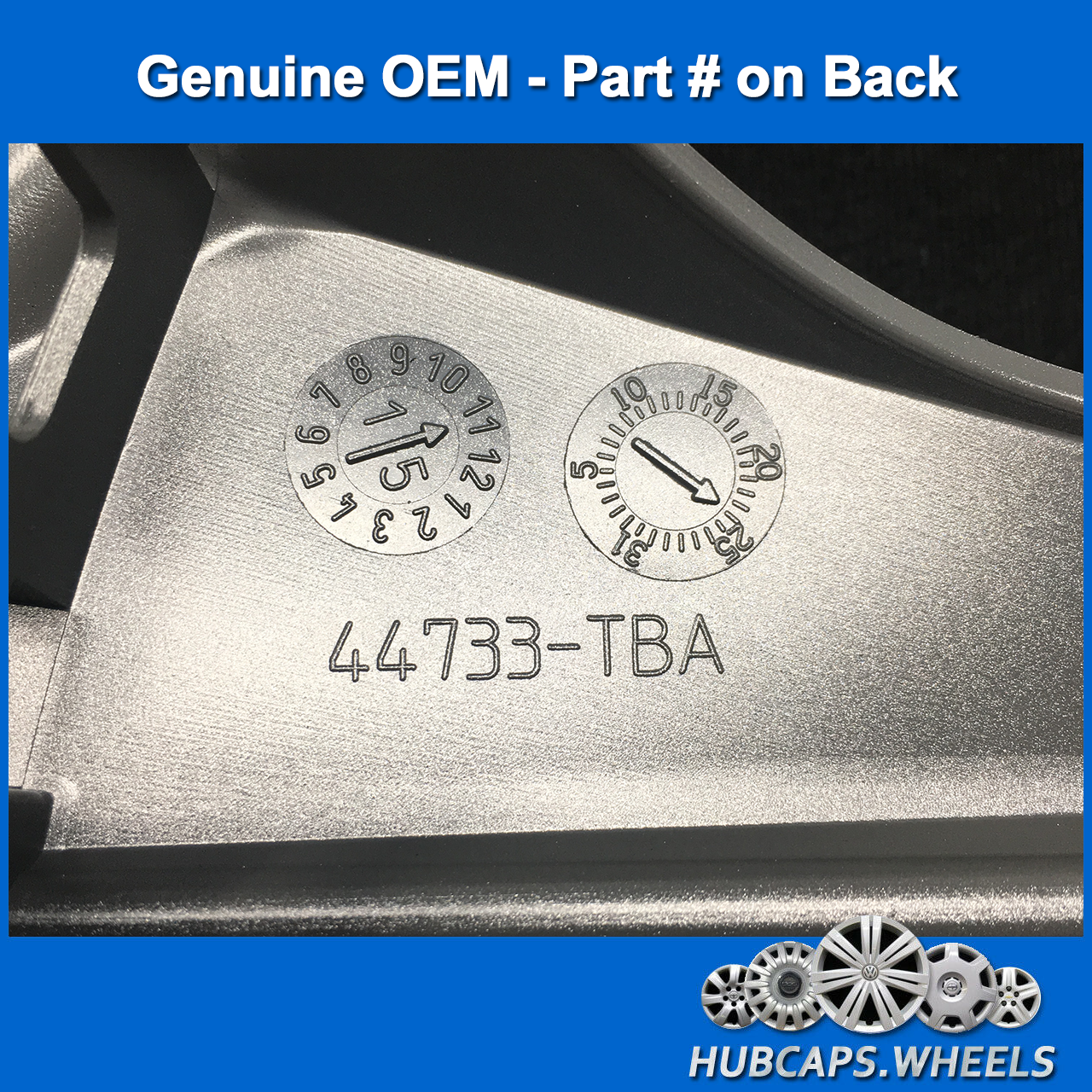 Hubcap for Honda Civic 2016-2024 OEM Custom Gloss Black 16-inch 55099 - Picture 6 of 6