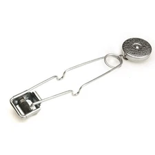 KEY-BAK 0005-005 Key Reel,Stainless Steel 1TCX7