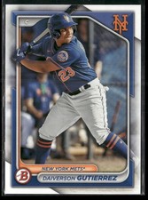 2024 Bowman #BP-59 Daiverson Gutierrez Prospects