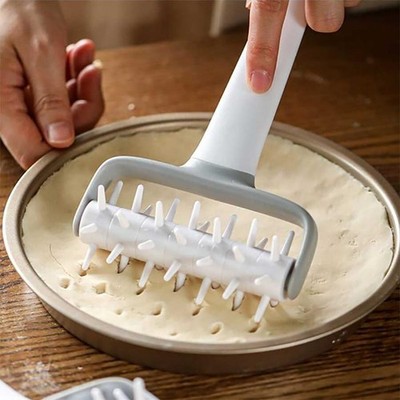 Pizza Dough Roller And Punch Tool   Baking Needle For Bread Cookie Pizza Crust