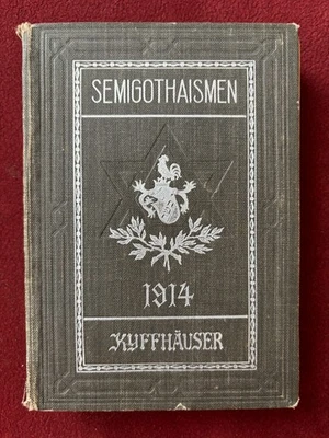 SELTEN! Semigothaismen. Allgemeines und Persönliches vom Semigothaismus – 1914. - Bild 1 von 4