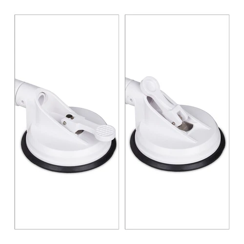 2 asas ducha ventosa Soporte ducha Agarradera extensible Asidero baño Asa bañera - Imagen 7 de 9