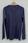 Lululemon Swiftly Tech Long Sleeve Shirt 2.0 Race Length Women's Top Dark Blue