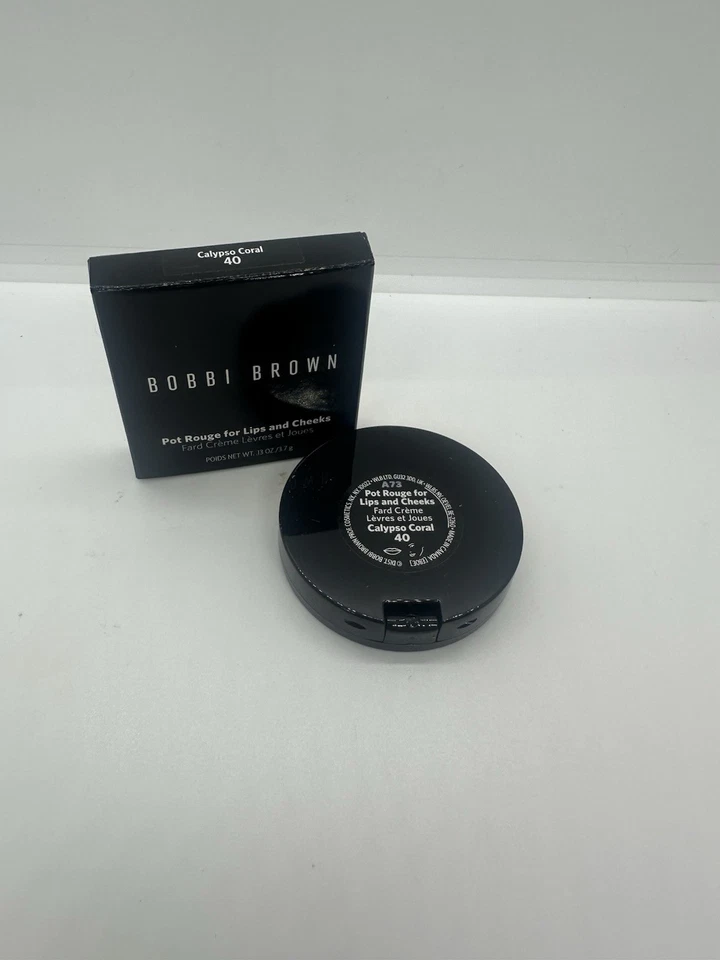 Brillo de labios Bobbi Brown Pot Rouge rubor labios y mejillas calypso coral 40 nuevo 0,13 oz Foto 3 de 4