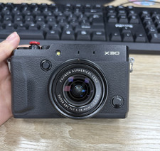 Fujifilm FinePix X30 12.0MP 4x Optical Zoom Compact Digital Camera Black