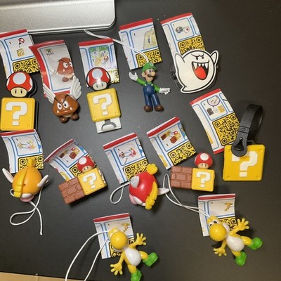 SUPER MARIO NINTENDO SET OF 12 FIGURES WITH PAPERS KINDER JOY EGG TOYS 2025