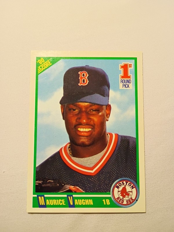 1990 Score Mo Vaughn #675