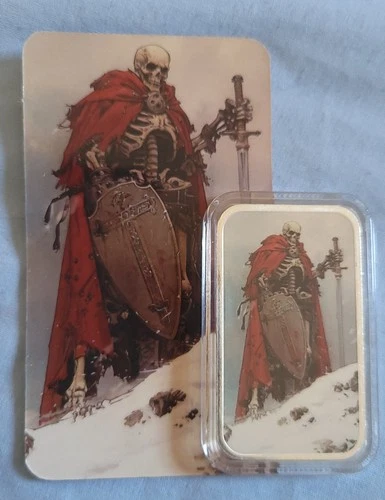 Haleybug 1oz .999 Silver Knight Of The North Mintage of 200 w/COA