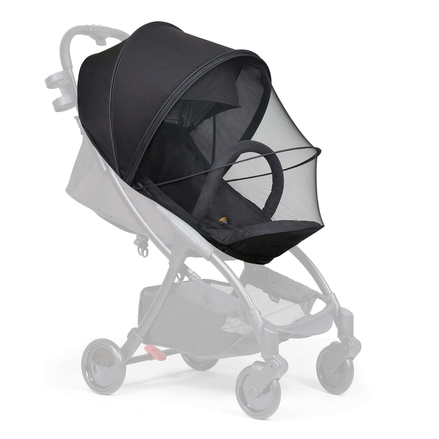 Universal Stroller Sun Shade & Mosquito Net – 2-In-1 Baby Stroller Cover with UV