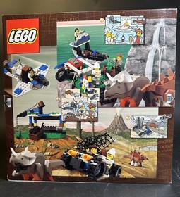 LEGO 5955 Adventurers Dino Island All Terrain Trapper New SEALED Set Vintage