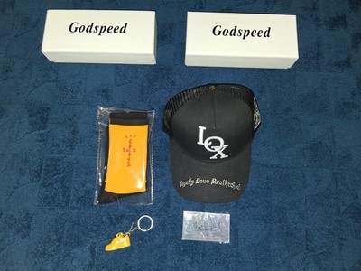 Godspeed Trucker Hat X The LOX OFFERS ACCEPT Unisex Black Bundle 