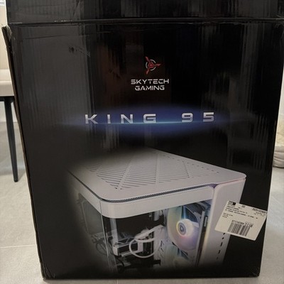 SkyTech KING 95 Gaming Desktop AMD R7 9800X3D RTX 5070 32GB 2TB SSD RGB White