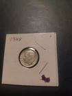 Roosevelt Dime,  1948-P, 90% Silver!!