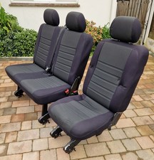 VW Transporter T5/T6 2 + 1 Rear Seats (Postage Available)