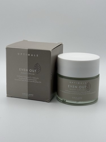 NEW Oriflame Optimals EvenOut Preventing Night Cream Vitamin C 50ml / 1.6 fl. oz - Picture 3 of 3