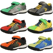 Boys Clarks Astro Style Faux Lace Trainers *In Play*