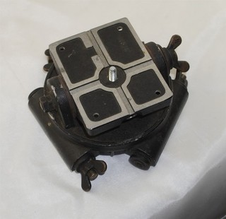 Cine Kodak Modal A Early Tripod Head for Hand Crank 16mm Camera