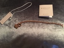 Radley Hillgate Place Bracelet 18ct Rose Gold Plater Handbag Charm.  Never Worn.