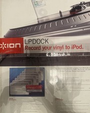 Ion LP Dock Turntable with Direct to iPod Recording 115V