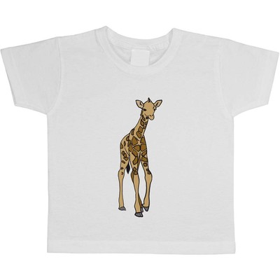 Kinder / Kinder T-Shirts Baumwolle ''Giraffe'' (TS025542)