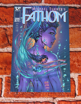 1998 Top Cow image Comic Fathom #2 1st Printing VF/VF+