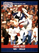 Andre Reed 1990 Pro Set #440 Buffalo Bills NFL READ FREE SHIPPING AutographDen