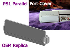 Sportellino Porta Parallela PS1 (PlayStation 1) - Grigio - Ricambio Console FAT