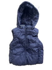 SEED HERITAGE Boys Blue Polyester Filled Quilted Vest RRP 50.00