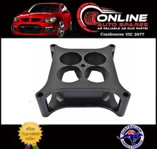 2” Holley Carby Spacer - Billet Aluminium Squarebore 4-Hole carburettor riser