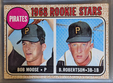 1968 Topps Bob Moose RC / Bob Robertson RC #36