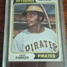 Topps 1974 Dave Parker #252 Pittsburgh Pirates Rookie Baseball Card