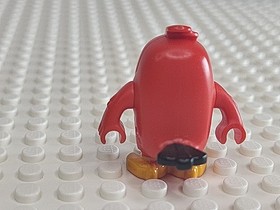 LEGO Angry Birds Minifigure Red Furious Smudges Ang016 75826