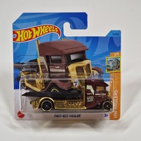 Hot Wheels Fast-Bed Hauler Dunkelrot Gold Schwarz Hw Haulers 2023 - 2/5 - 11/250