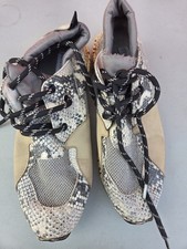 Steve Madden Cliff Mixed Media Animal Print Chunky Platform Sneakers