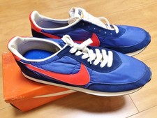 Nike Waffle Trainer II US12.5 Azul x Naranja Hecho en EE. UU. 70s 80s Original con Caja
