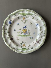 Assiette Faïence Moustiers XVIIIE