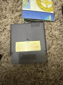 Ultima Quest Of The Avatar (Nintendo NES) Map But No Manuel