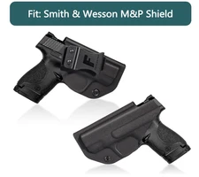 Forcenter IWB Kydex Holster Fit Smith&Wesson M&P Shield 9mm/M2.0 Right Hand Draw