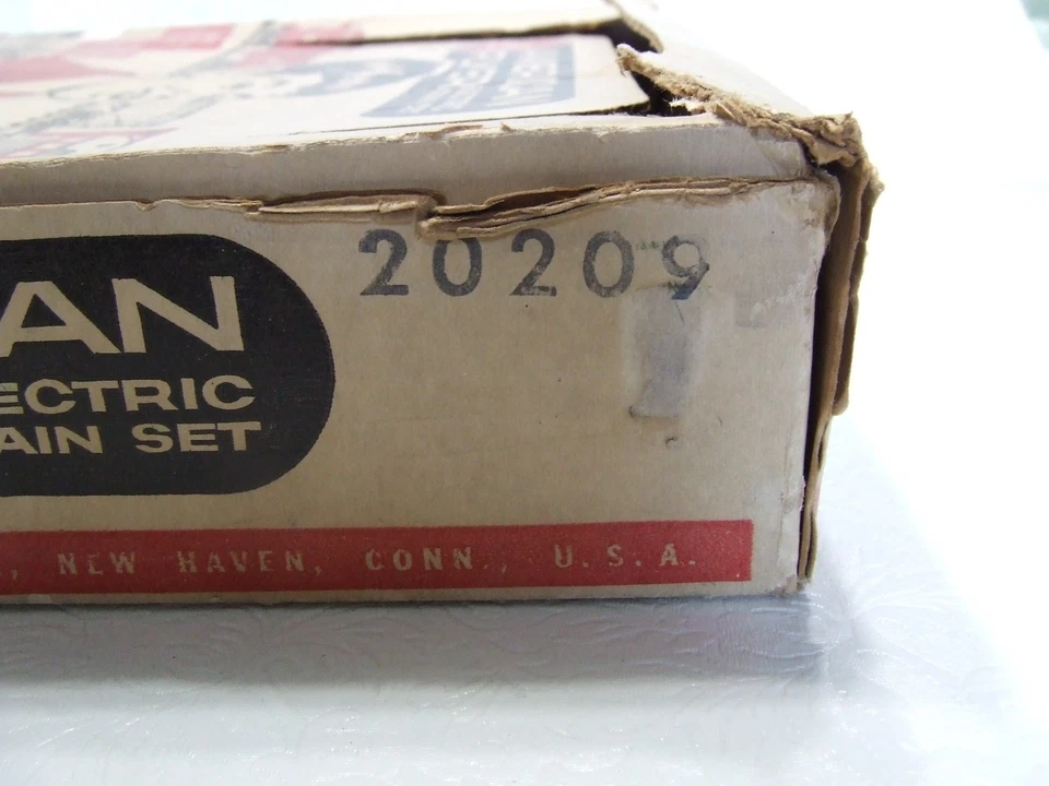 Uncatalogued American Flyer 1961 Empty Set Box 20209 no insert Pioneer Flyer AFL - Image 2 of 4