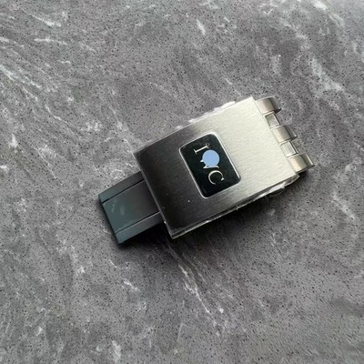 Fits for IWC Pilot's Mark 20mm Quick Release Steel Watch Band Adjustable Clasp