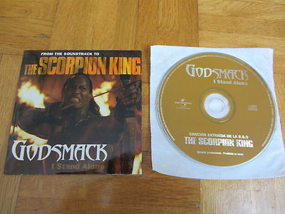 GODSMACK I Stand Alone 2002 SPAIN promo CD single