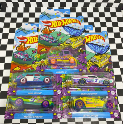 COMPLETE SET* Hot Wheels 2025 Spring Easter Series Mighty K,Time